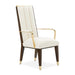 Michael Amini Belmont Place Arm Chair - Espresso