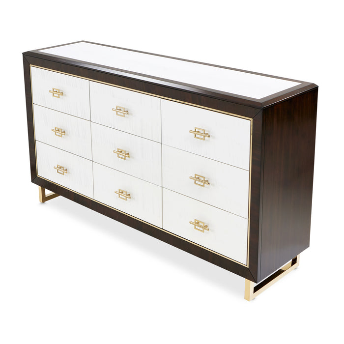 Michael Amini Belmont Place Dresser - Espresso