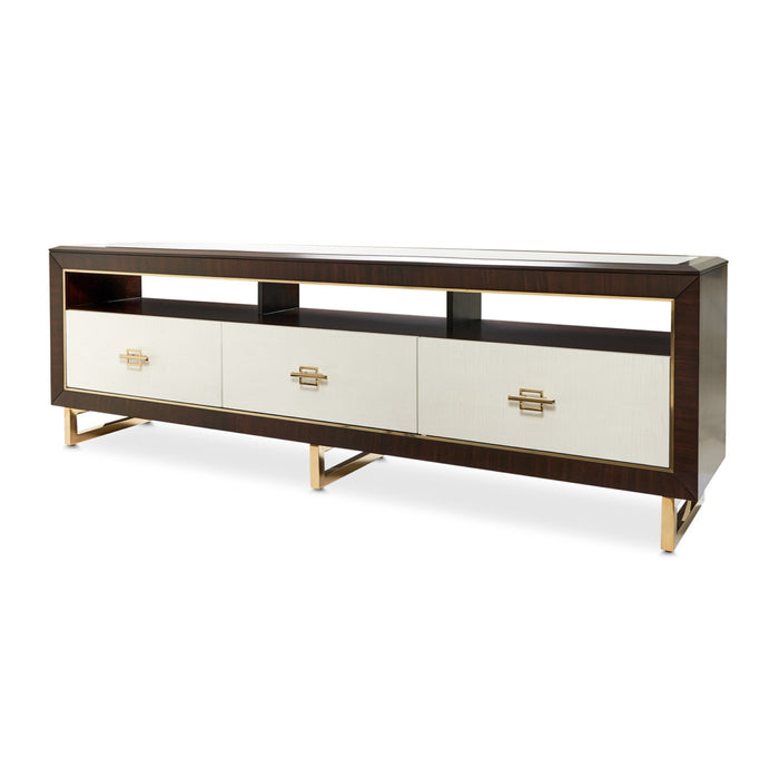 Michael Amini Belmont Place Media Cabinet - Espresso