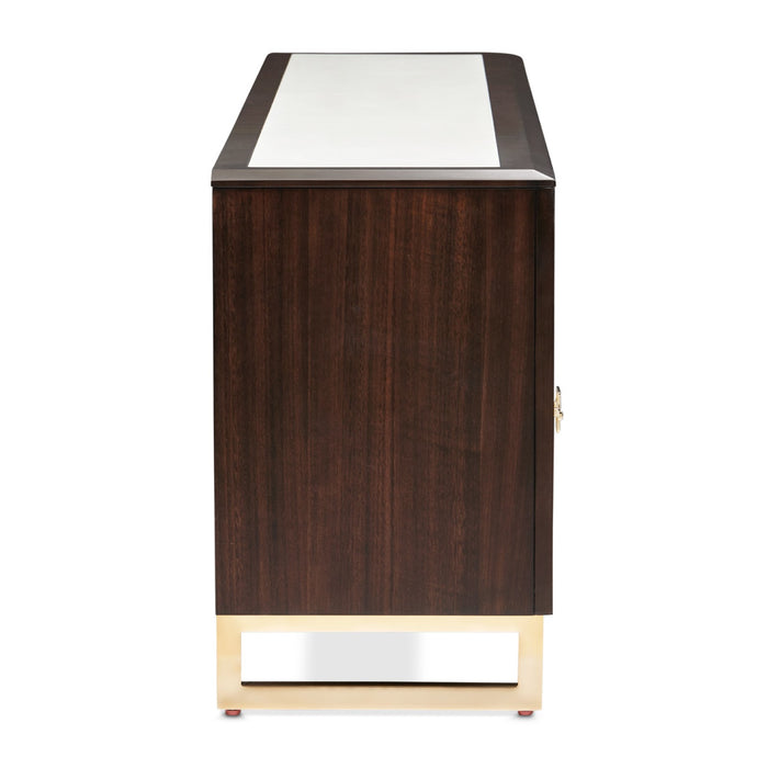 Michael Amini Belmont Place Media Cabinet - Espresso