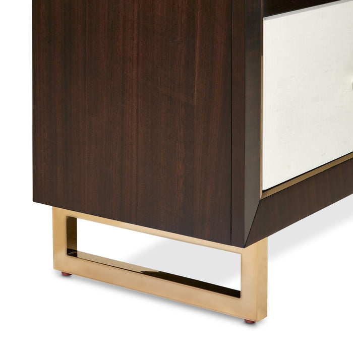 Michael Amini Belmont Place Media Cabinet - Espresso