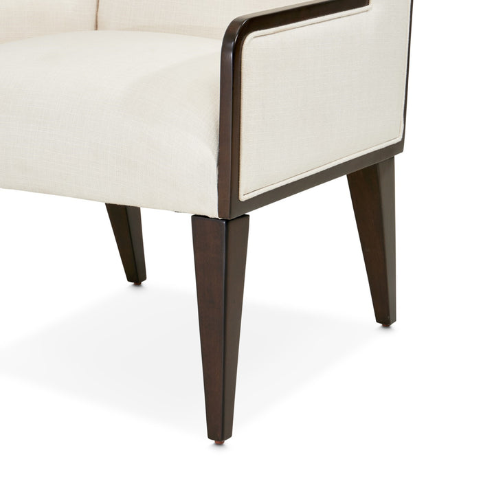 Michael Amini Belmont Place Desk Chair - Espresso