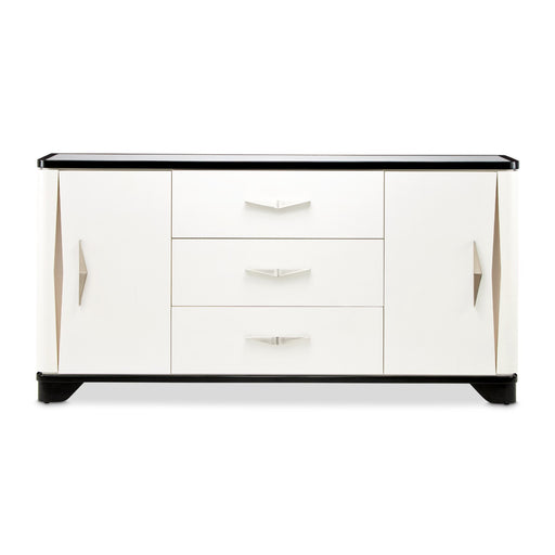 Michael Amini Tuxedo Sideboard - Piano Keyboard