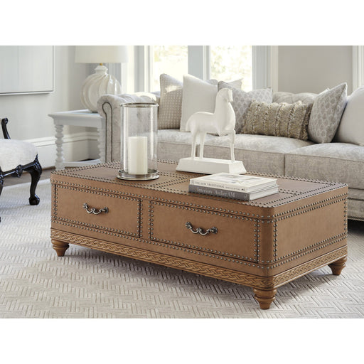 Barclay Butera Villa Blanca Lisbon Trunk Cocktail Table