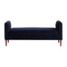 Sunpan Yosi Bench - Auburn Brown - Abbington Navy