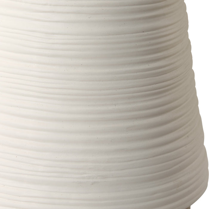 Uttermost Ridgeline White Vases - Set of 2