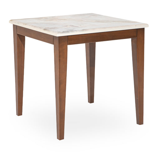 Michael Amini Balboa End Table - Warm Walnut