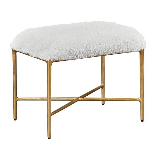 Uttermost Charmed Sheepskin Small Bench