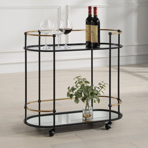 Uttermost Andre Iron Bar Cart