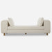 Uttermost Repose Oversized Ivory Bench