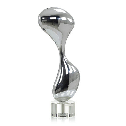 John Richard Mirror Chrome Stainless Steel Abstract Sculpture