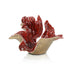 John Richard Organic Bowl In Crimson Red II