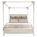 Bernhardt Interiors Rayleigh Fabric Canopy Bed - King