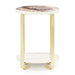 Michael Amini Ariana Chairside Table