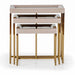 Michael Amini Carmela Nesting Table