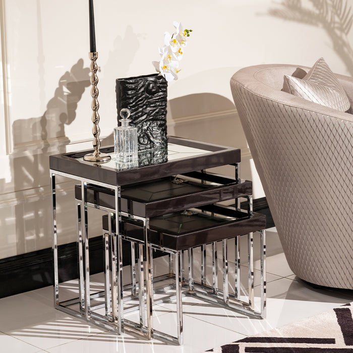 Michael Amini Carmela Nesting Table