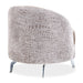 Michael Amini Dion Accent Chair Chair - Stone/Silver