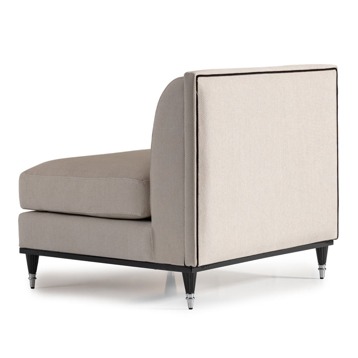 Michael Amini La Francaise Armless Accent Chair