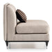 Michael Amini La Francaise Armless Accent Chair