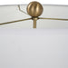 Uttermost Cardoni Bronze Glass Table Lamp