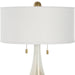 Uttermost Cardoni Bronze Glass Table Lamp