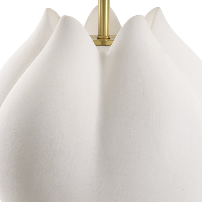 Uttermost In Bloom White Table Lamp