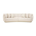 Michael Amini Aurora 2-Piece Sectional Sofa - Linen/Moonlight