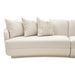 Michael Amini Aurora 2-Piece Sectional Sofa - Linen/Moonlight