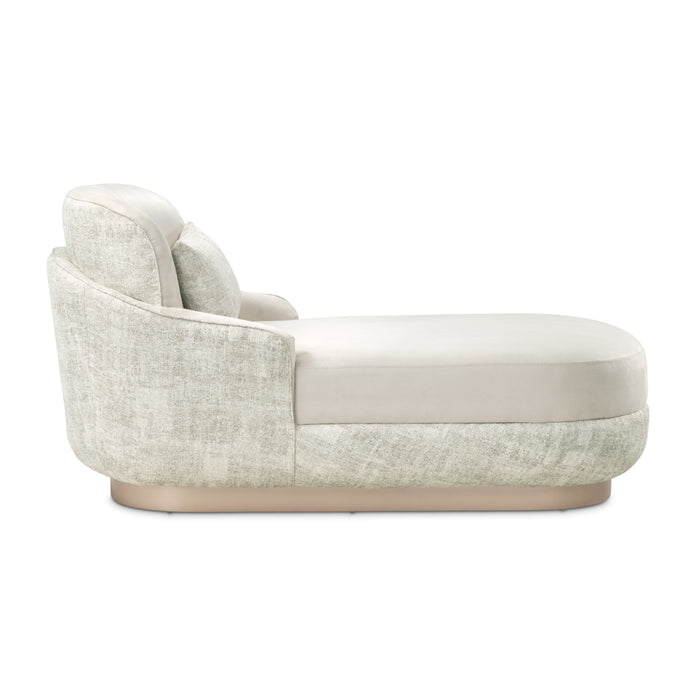 Michael Amini Aurora Chaise - Quarry/Moonlight