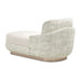 Michael Amini Aurora Chaise - Quarry/Moonlight