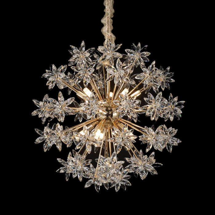 Michael Amini Bouquet 10-Light Round Chandelier