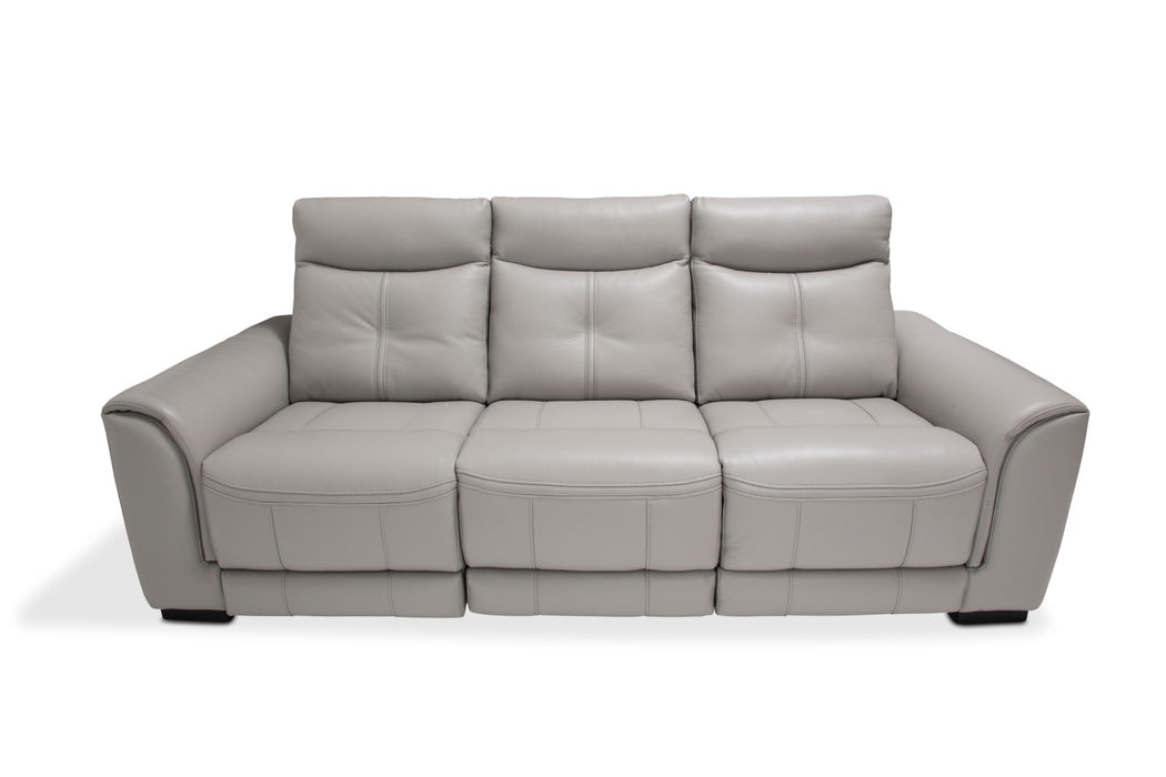 Michael Amini Bentley 3-Piece Sectional - Light Grey