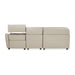 Michael Amini Verona 5-Piece Sectional - Light Gray