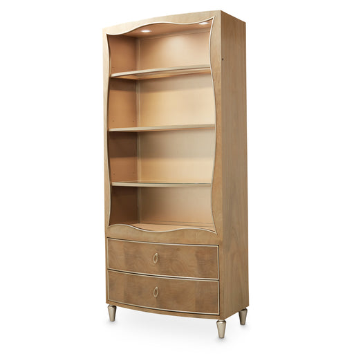 Michael Amini Villa Cherie Caramel Bookcase