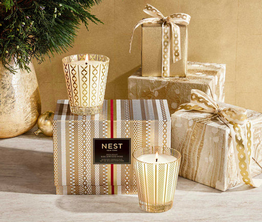 Nest Holiday & Birchwood Pine Candle Duo