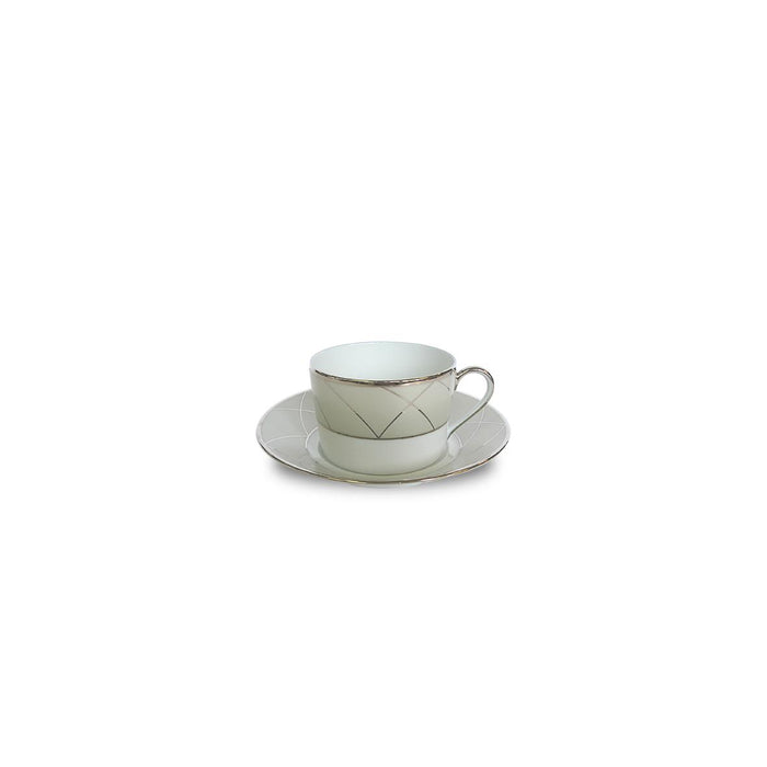 Haviland Clair De Lune Arcades Teacup and Saucer