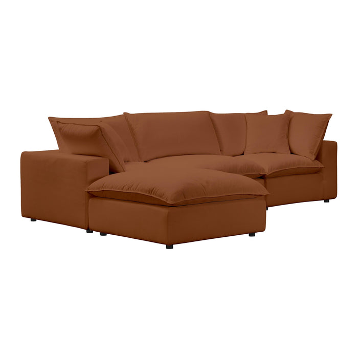 TOV Furniture Cali Modular 4 Piece Sectional