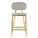 TOV Furniture Ariana Counter Stool Set of 2