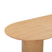 TOV Furniture Brandy Natural Ash Wood Oval Dining Table