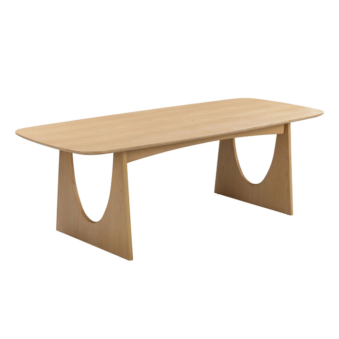 TOV Furniture Cybill Natural Ash Dining Table