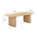 TOV Furniture Akiba 96" Rectangular Dining Table