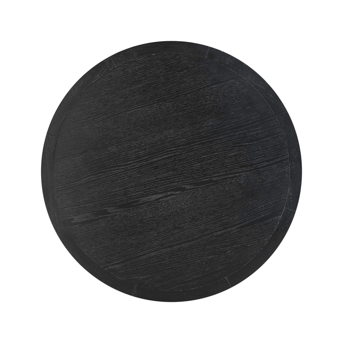 TOV Furniture Sahara Black Oak Round Dining Table