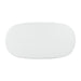 TOV Furniture Elika Faux Plaster Oval Dining Table