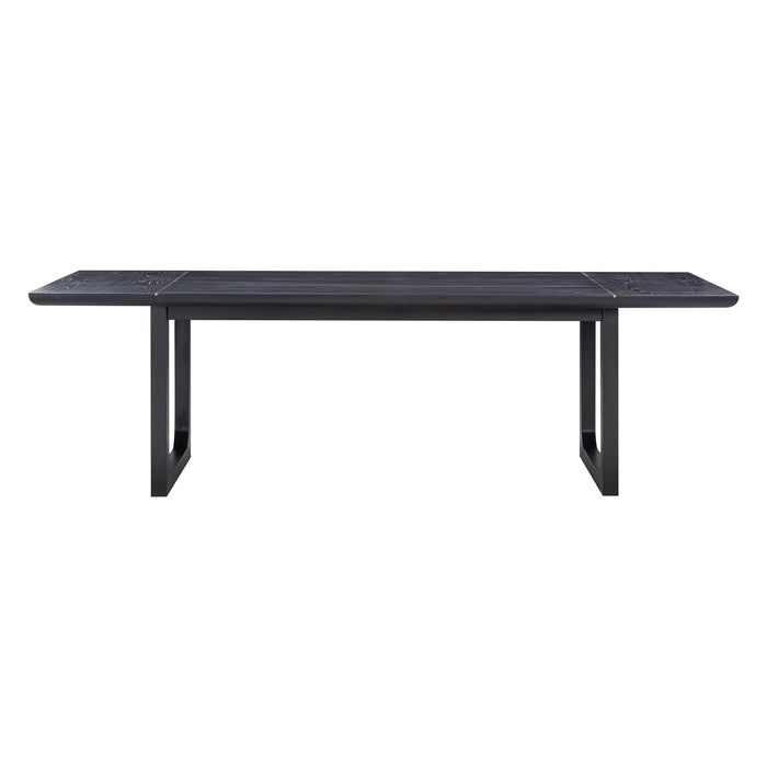 TOV Furniture Shiloh Black Ash Rectangular Dining Table