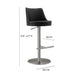 TOV Furniture Reagan Adjustable Stool