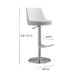 TOV Furniture Reagan Adjustable Stool