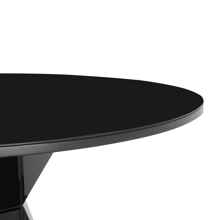 TOV Furniture Iris Glass Dining Table