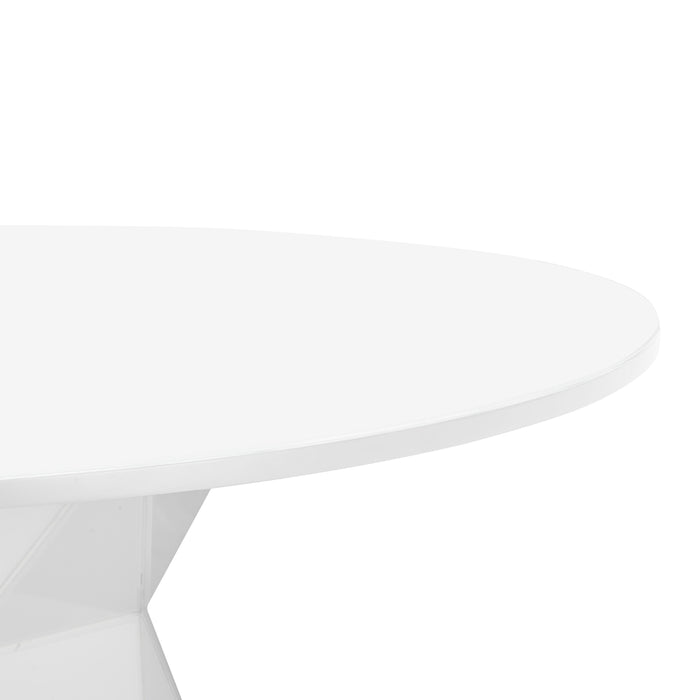 TOV Furniture Iris Glass Dining Table