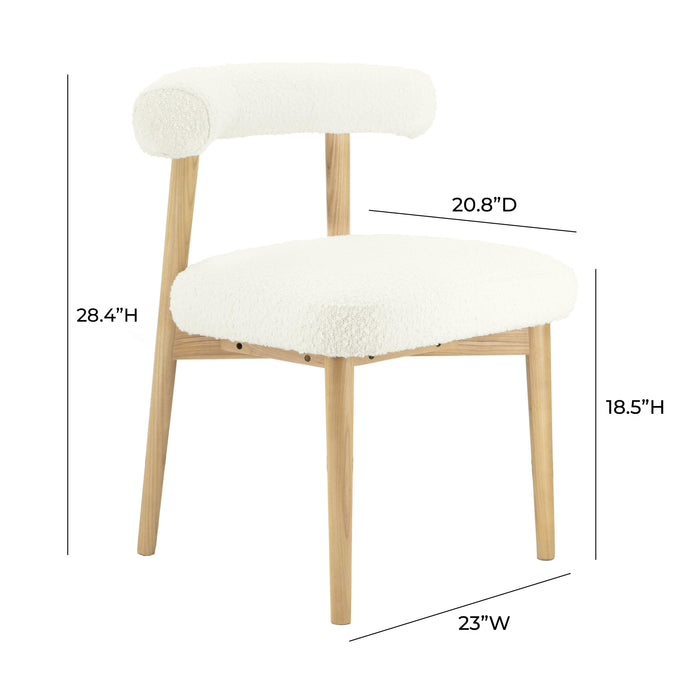 TOV Furniture Spara Boucle Side Chair