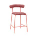 TOV Furniture Liliana Velvet Counter Stool